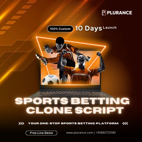 Next-Gen Sports Betting Platform Development with Clone Script by Plurance