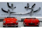 Triumph Spitfire MK1, MK2, GT6 MK1 (1962-1968) bumpers by stainless steel
