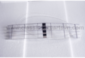 Triumph Spitfire MK4, MK3 GT6, 1500 radiator grille by stainless steel new