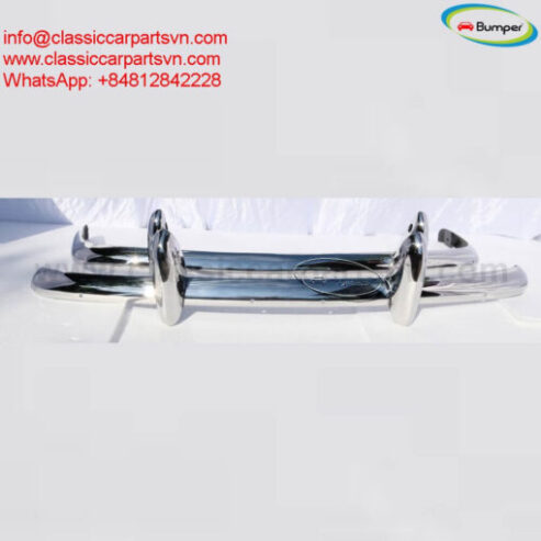 Triumph TR4 (1961-1965) bumpers by stainless steel new