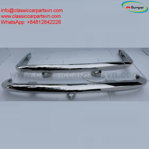 Triumph TR6 (1969-1974) bumpers by stainless steel new