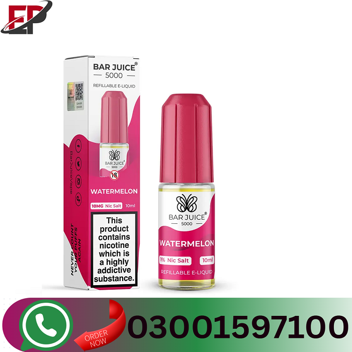 E-Liquid by Bar Juice 5000 Salts 10ml Price In Karachi=03001597100