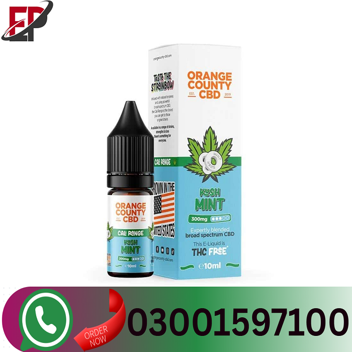 Orange County CBD 300mg 10ml Price In Karachi=03001597100