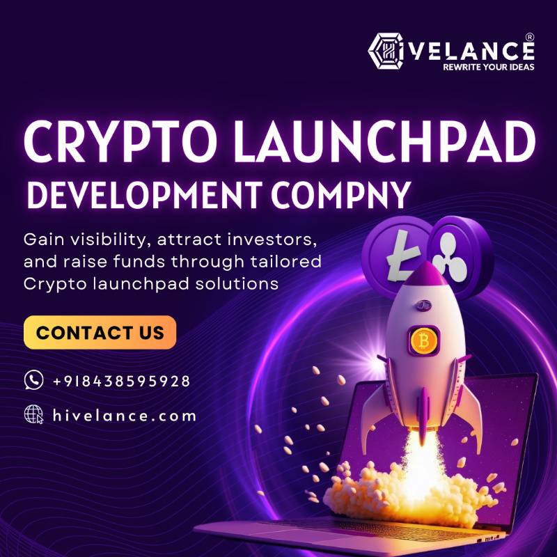 End-to-End Crypto Launchpad Development Company – Hivelance