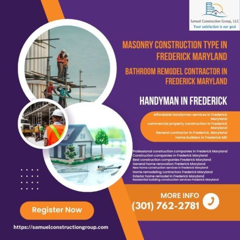 Reliable Commercial Property Construction Services in Frederick, Maryland