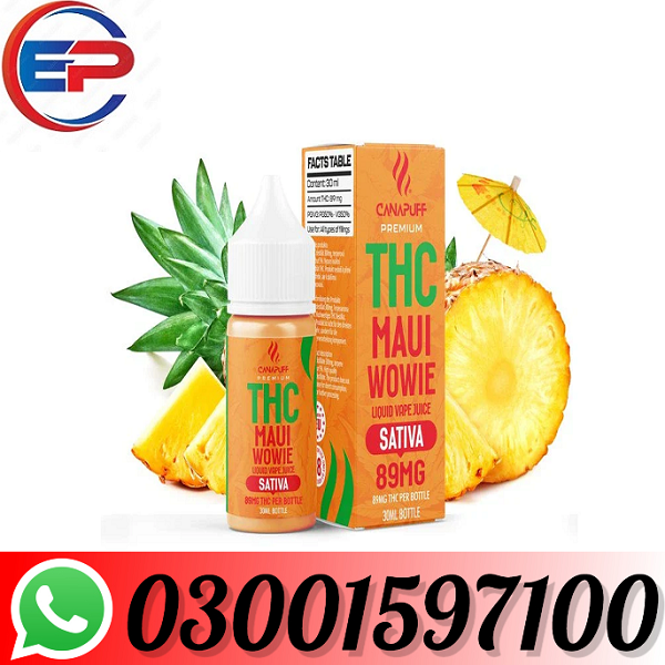 Orignal THC Liquid 89mg – Maui Wowie – 30ml In Faisalabad =03001597100