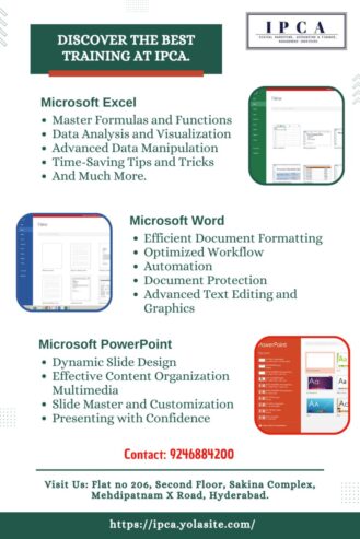 Microsoft Office Complete Course – Advance Excel, Word & PowerPoint