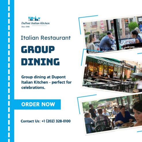 Celebrate Together: Group Dining Made Easy at Dupont Italian Kitchen