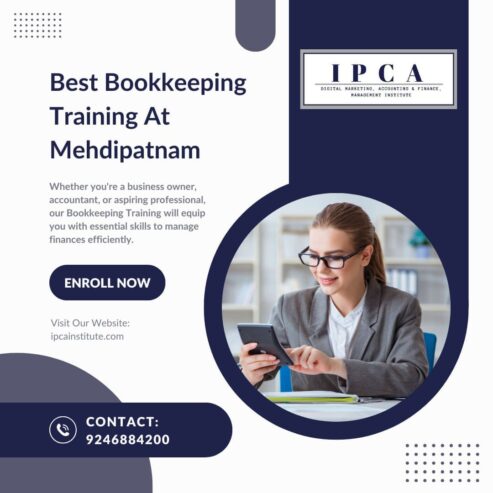 Unlock your potential in the world of finance with the Bookkeeping and Accounting Course at IPCA