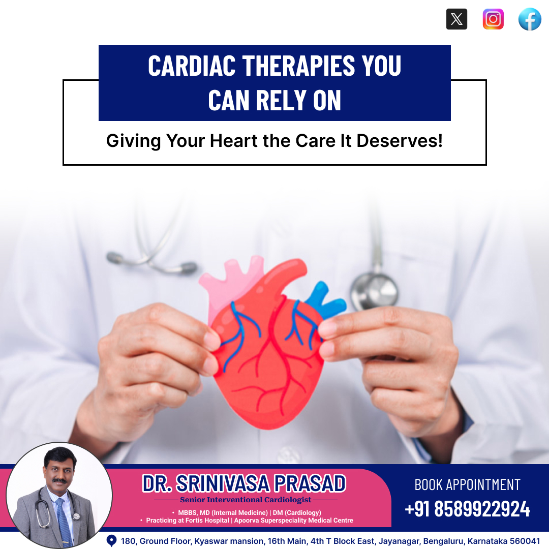 Dr. Srinivasa Prasad BV | Cardiac Therapies