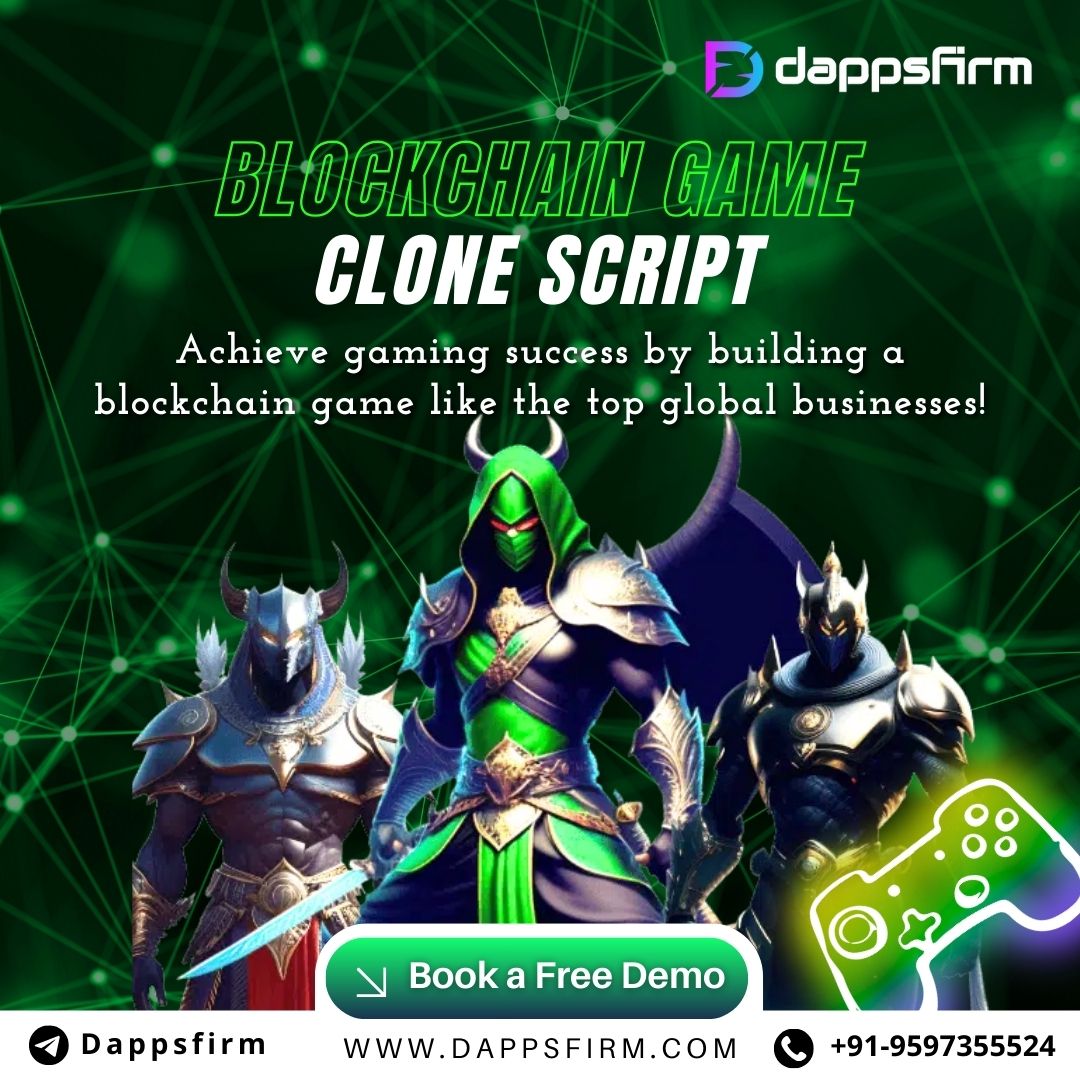 Get Your Blockchain Game Up & Running Fast – Book a Free Demo Now!