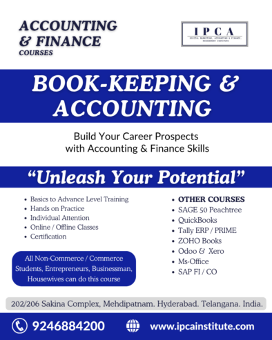 ACCOUNTING COURSE FOR NON-COMMERCE