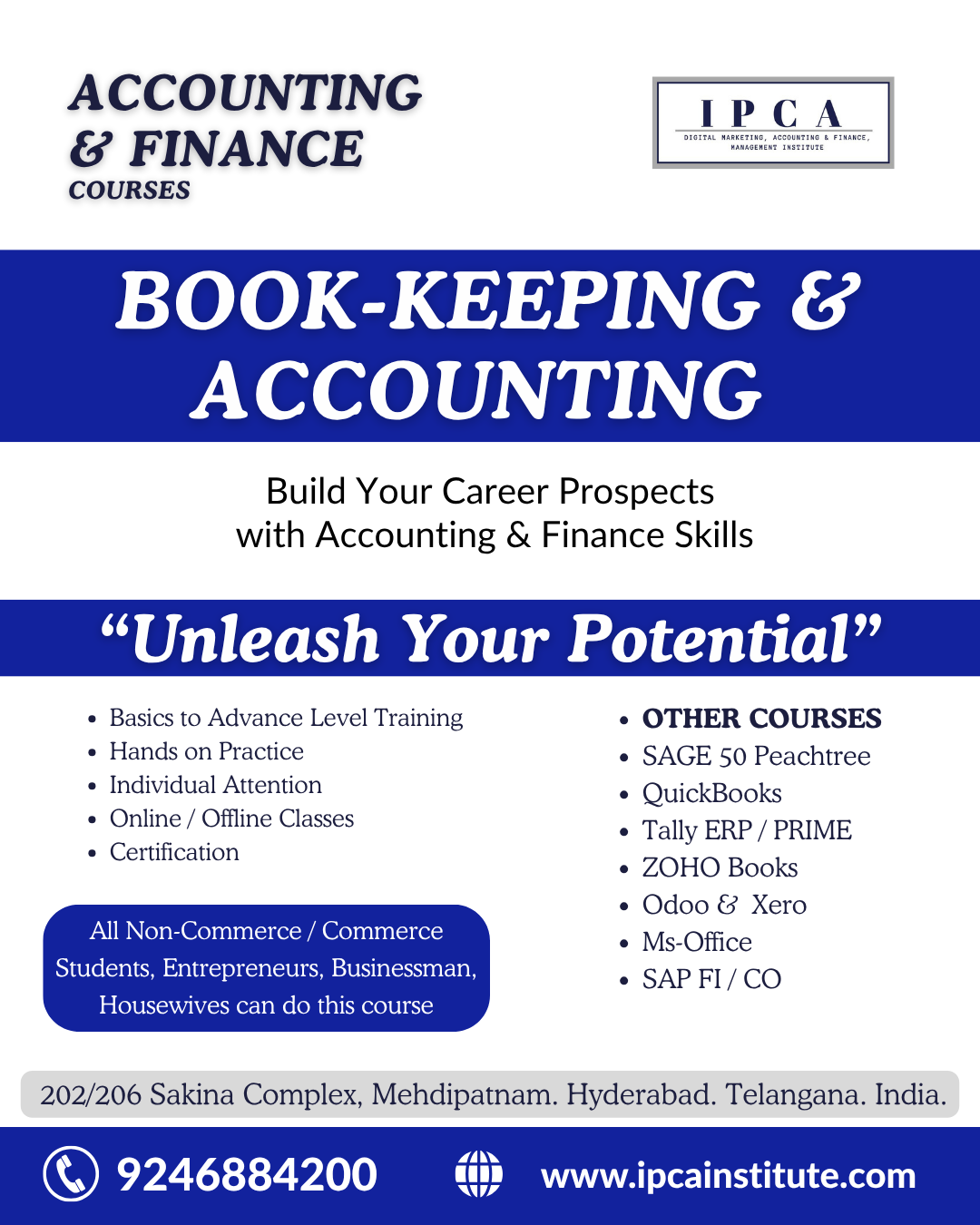ACCOUNTING COURSE FOR NON-COMMERCE