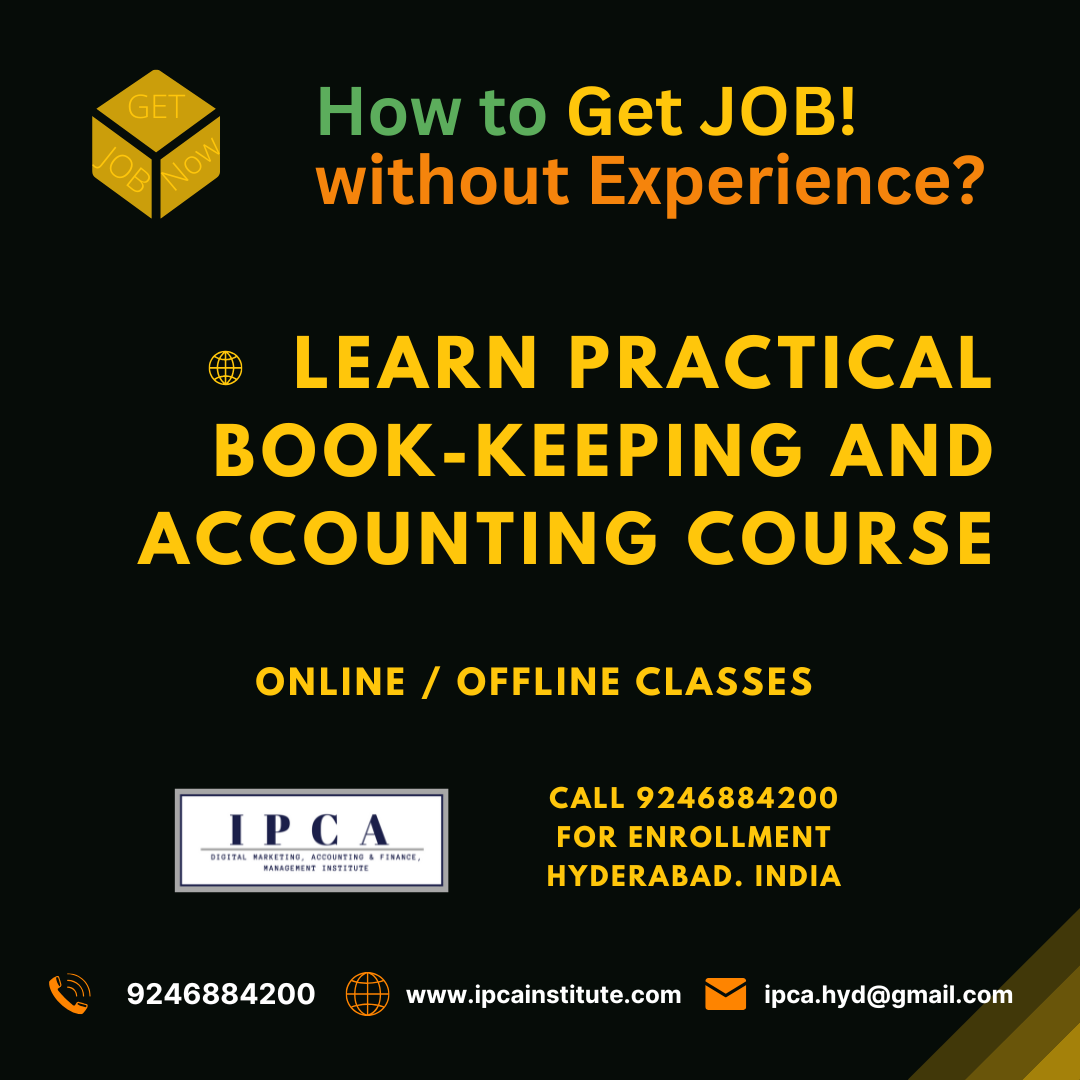 Want to work as Accountant, Join our Professional Accounting Course