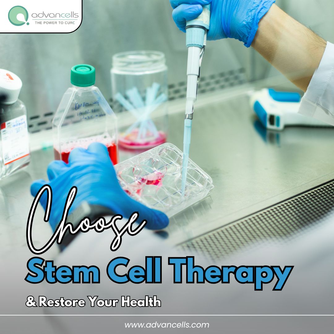 Choose Stem Cell Therapy and Restore Your Health