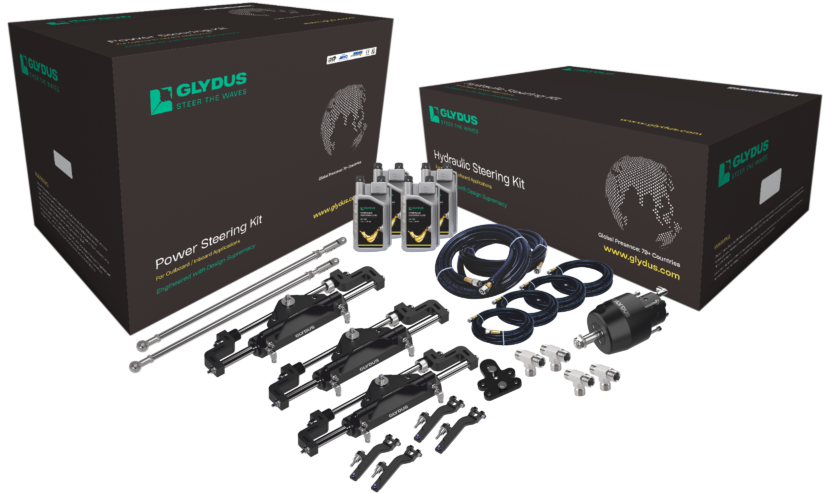 Premium Boat Steering Solutions | Glydus Hydraulic Systems