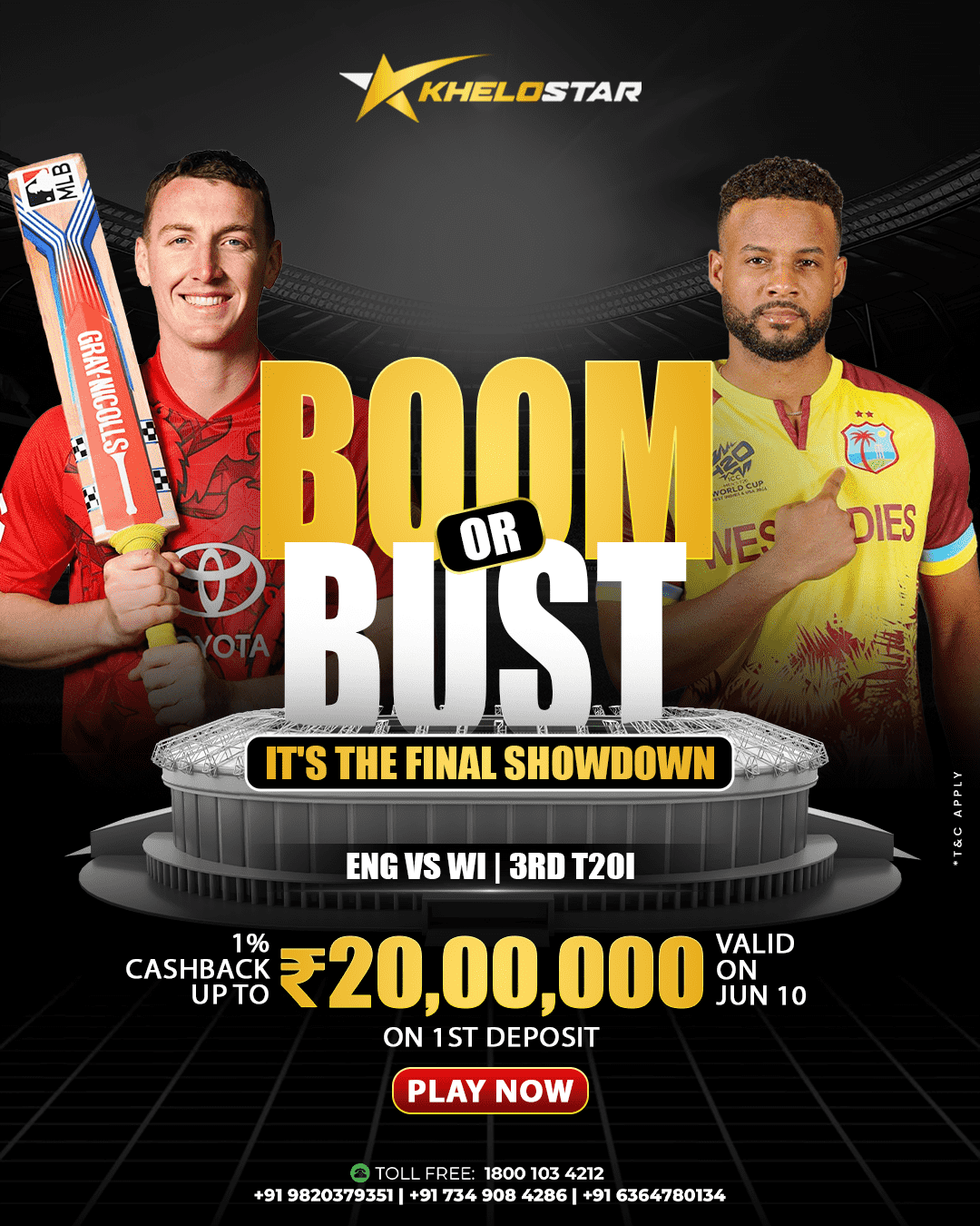 Eng vs WI 3rd T20I Result: Khelostar’s Update