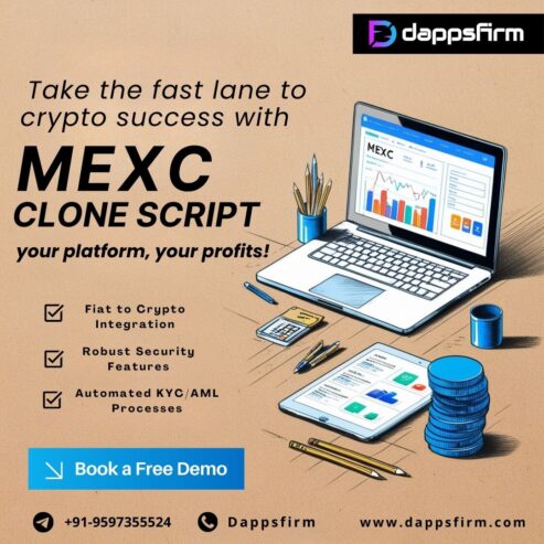 Your Crypto Exchange Journey Begins Here – MEXC Clone Script with Free Demo!