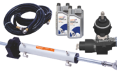 Power-Assisted Boat Steering System | Steerlyte Plus