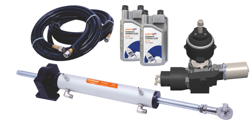 Power-Assisted Boat Steering System | Steerlyte Plus