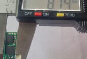 Audio MSR / PCB Terminal 6 – Sizes: 1.10mm x 8.14mm x 27.40mm