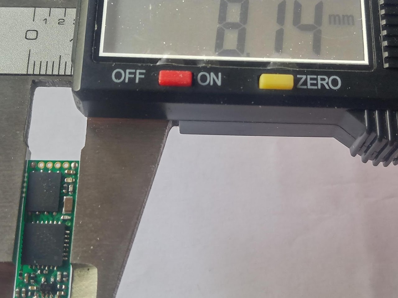 Audio MSR / PCB Terminal 6 – Sizes: 1.10mm x 8.14mm x 27.40mm