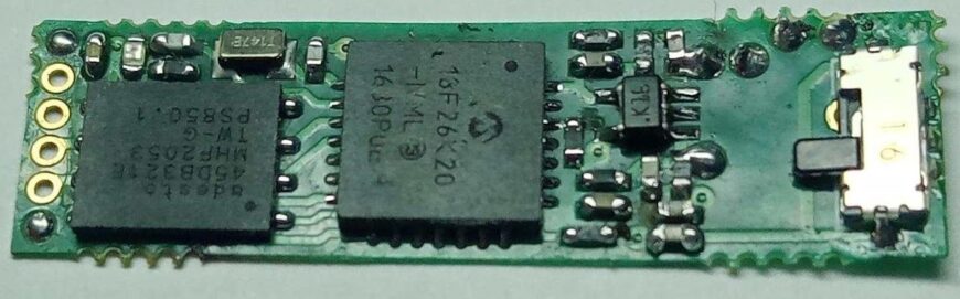 Audio MSR / PCB Terminal 6 – Sizes: 1.10mm x 8.14mm x 27.40mm