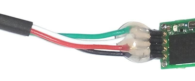 Audio MSR / PCB Terminal 6 – Sizes: 1.10mm x 8.14mm x 27.40mm