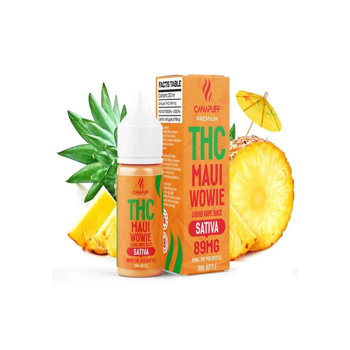 New Brand THC Liquid 89mg – Maui Wowie – 30ml In Sheikhupura=03001597100