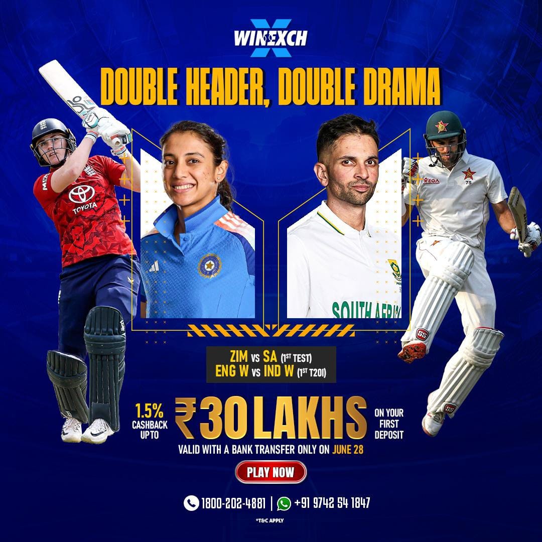 Winexch Cricket Insight – Two Power Matches, One Big Day