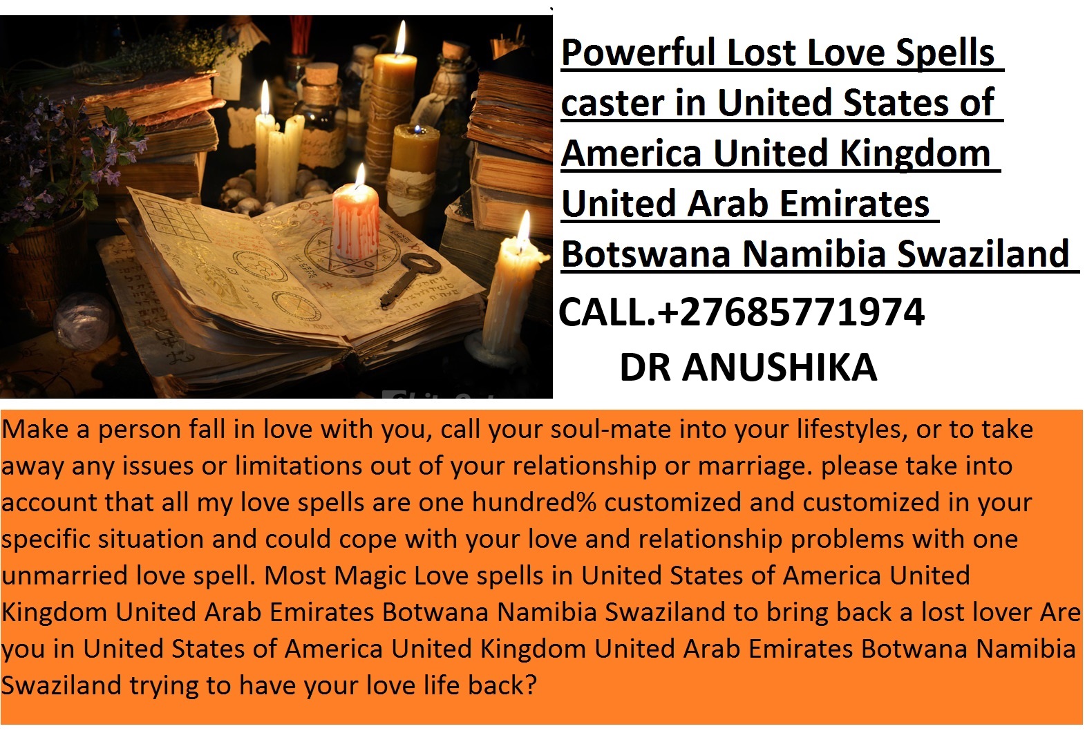 EFFECTIVE LOVE SPELLS +27685771974%(((+27685771974)))NETHERLAND,AUSTRALIA LOST LOVE SPELL CASTER %+27685771974%-BRING LOVER BACK IN 24 HOURS ONLY@@@@ powerful lost love spell