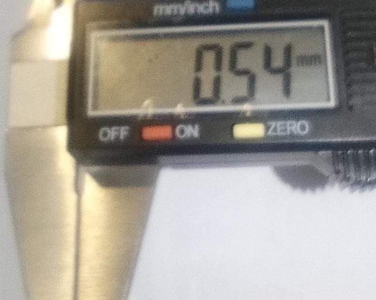 Magnetic heads for card readers, Thickness 0.5 mm, 140 Ohm