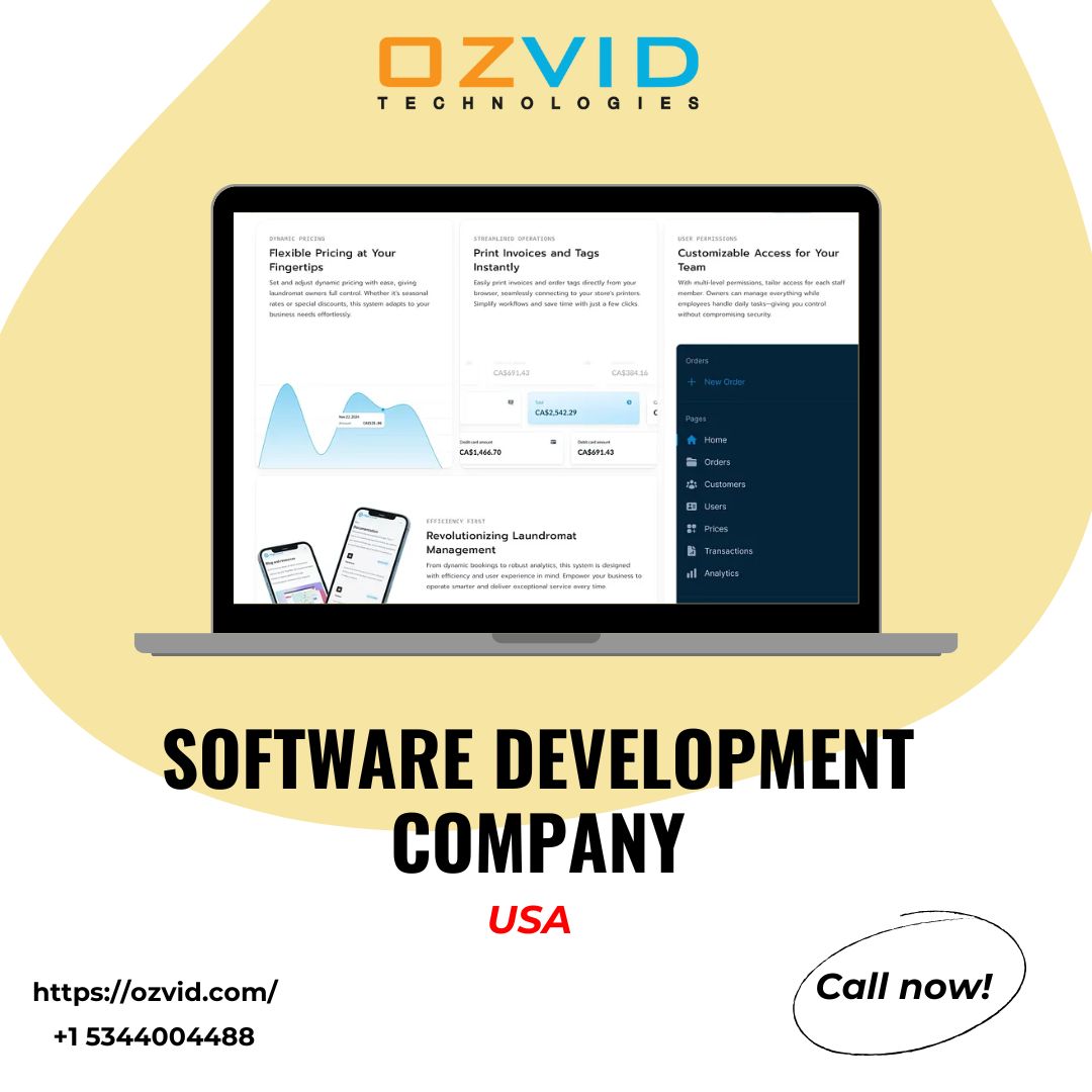 Software Development Company in New York for Modern Business Needs – OZVID Technologies