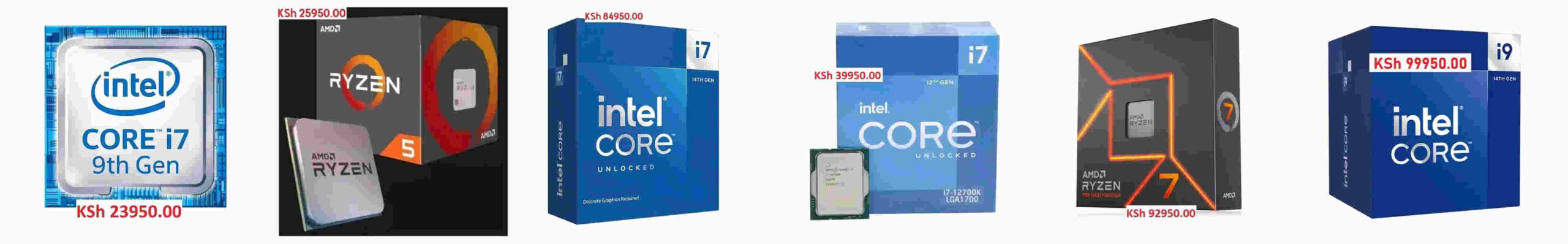 Brand new processors