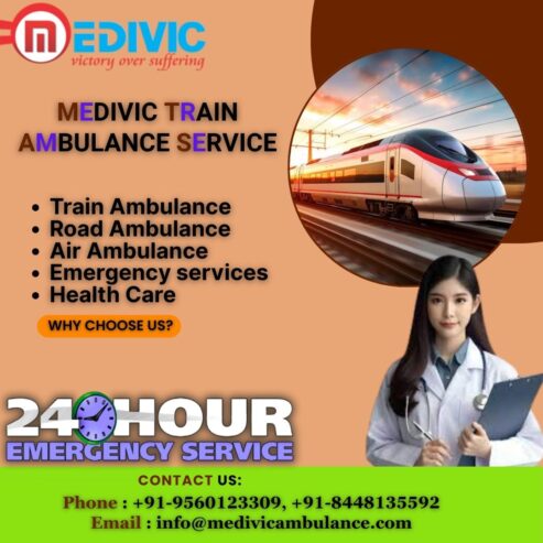 Medivic Helping the Sick Get the Right Attention in Patna in its Train Ambulance