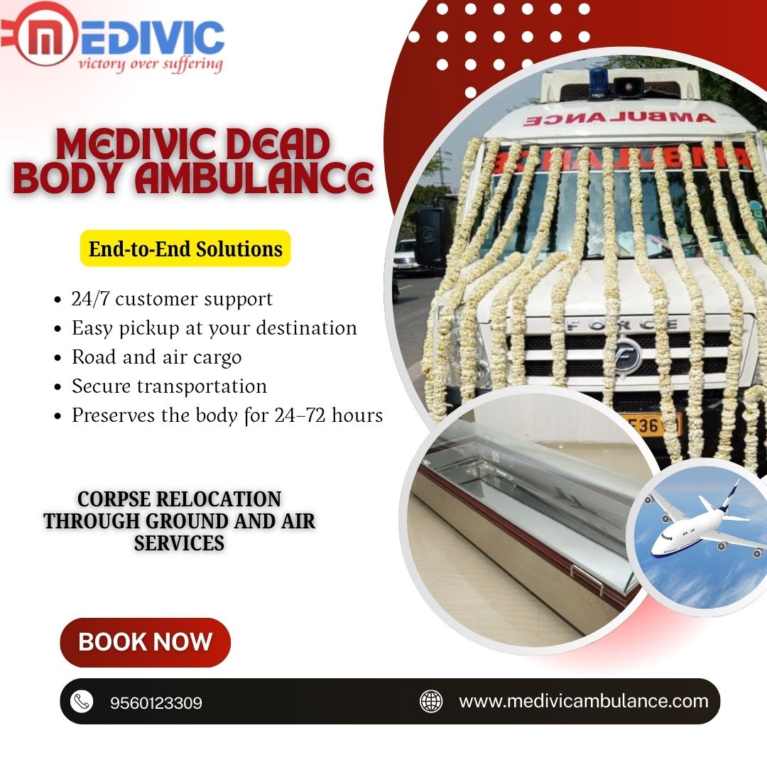Medivic Provides Citywide Scheduled Dead Body Transit in Ranchi by Air Cargo