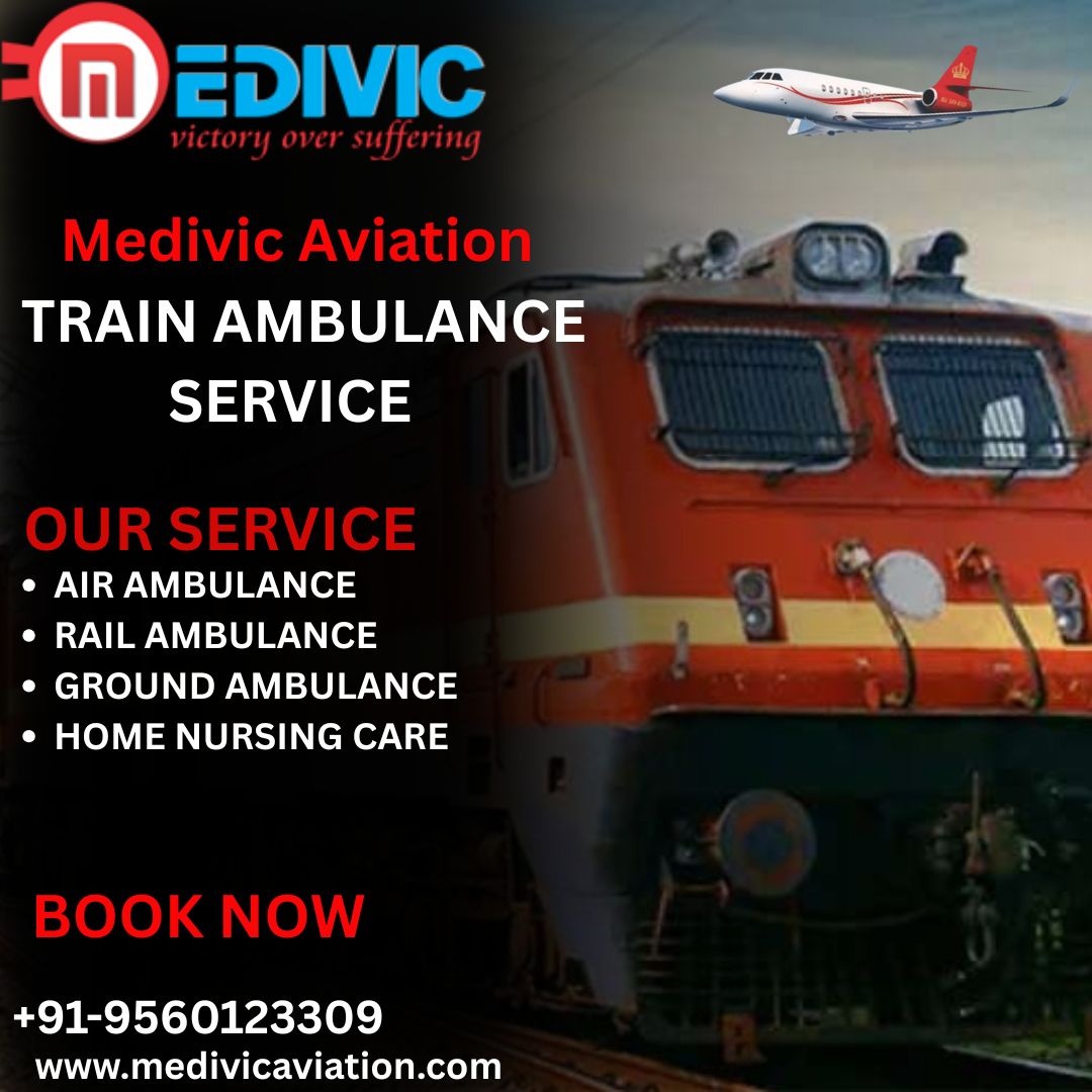 Medivic Aviation Is Excelling In Patient Transportation in Kolkata with Its Train Ambulance Service