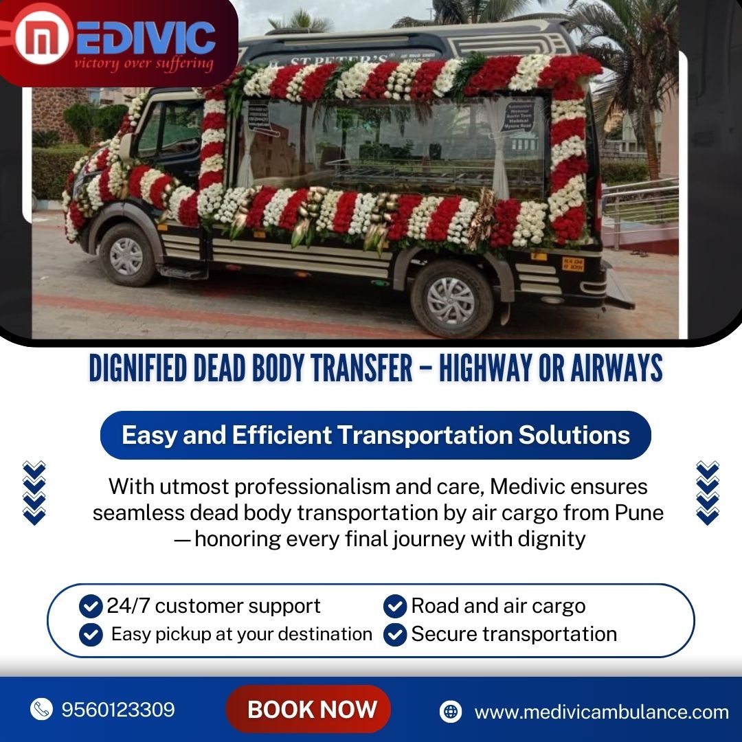 Medivic Gives Professional Handling of Dead Body Transit by Air Cargo in Vellore