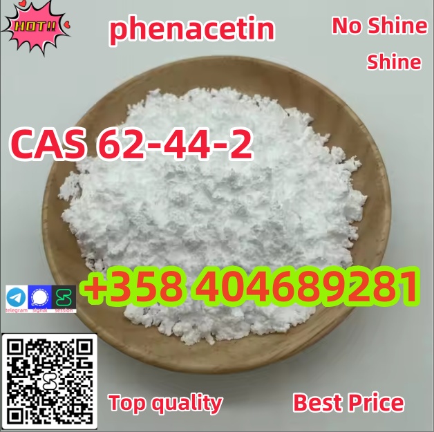 99% High Purity CAS 62-44-2 Phenacetin Crystals For Pain Relieving with Best Price