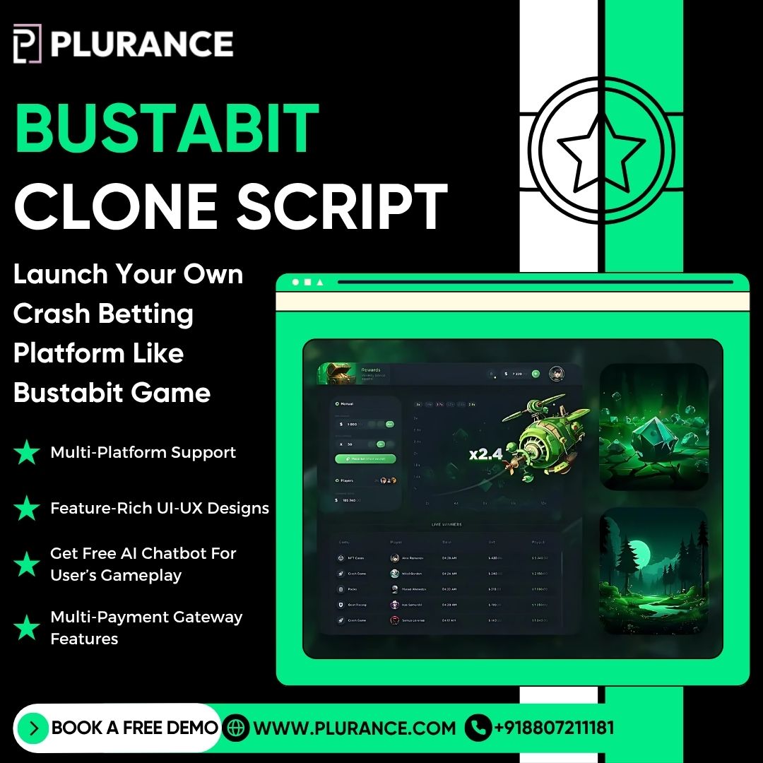 Crash the Limits of Gaming with Plurance’s Bustabit Clone Software