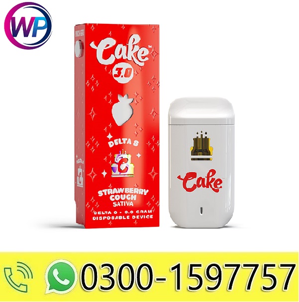 Cake Delta 8 Disposable Vape | 3g In Pakistan-03001597757