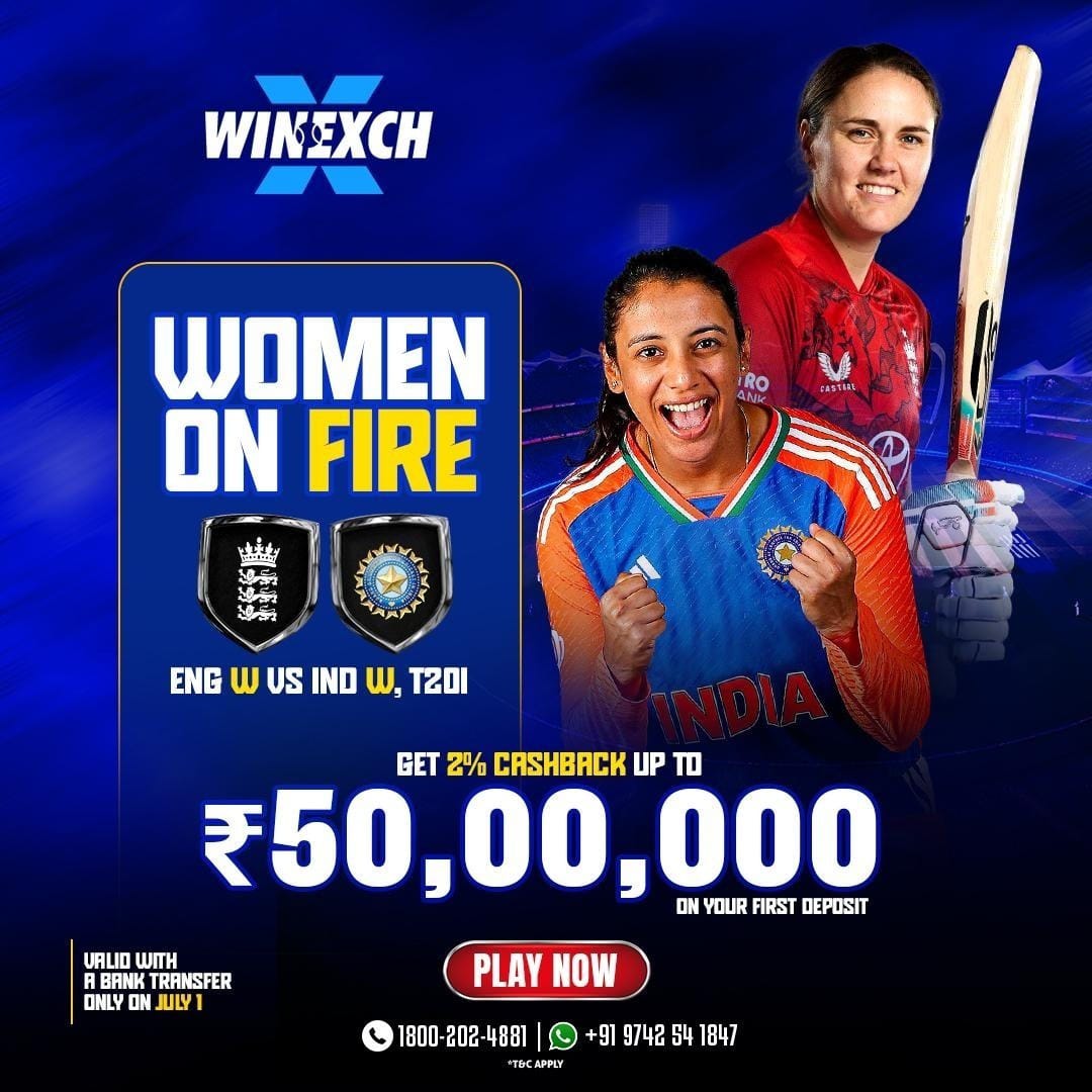 T20 Thrill: India Women’s Confidence Meets England’s Firepower – Winexch