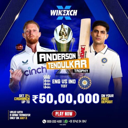 India Takes the Field – Experience the Test on Winexch