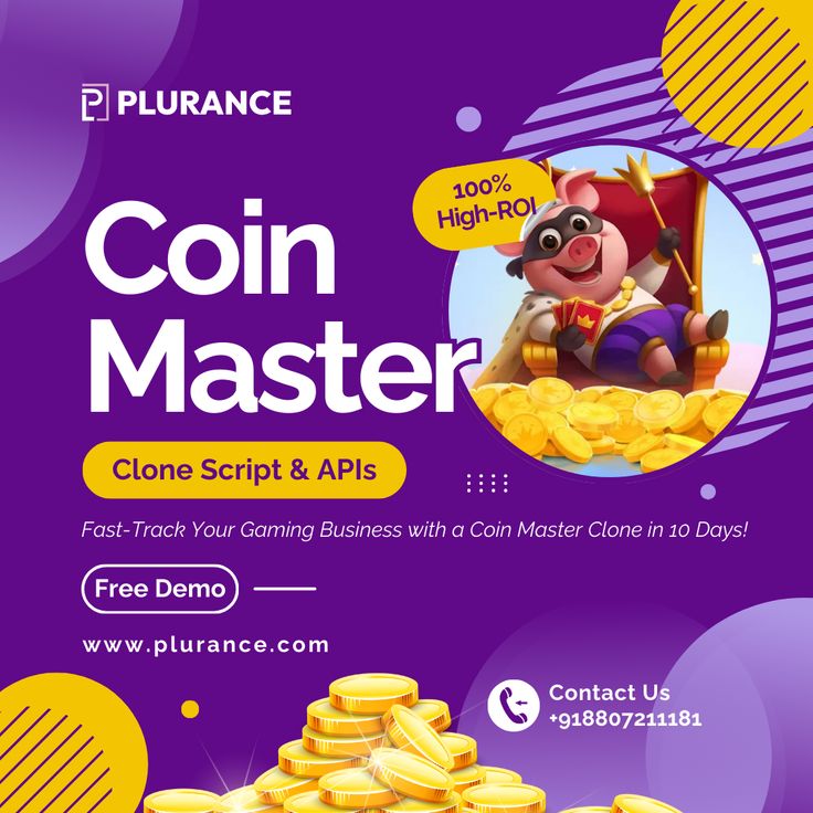 Create an Engaging Spin-and-Win Game with Our Coinmaster Clone Solution