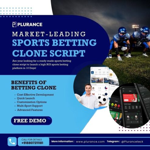 Build Your Custom Sportsbook with  White-Label Sports Betting Clone Software