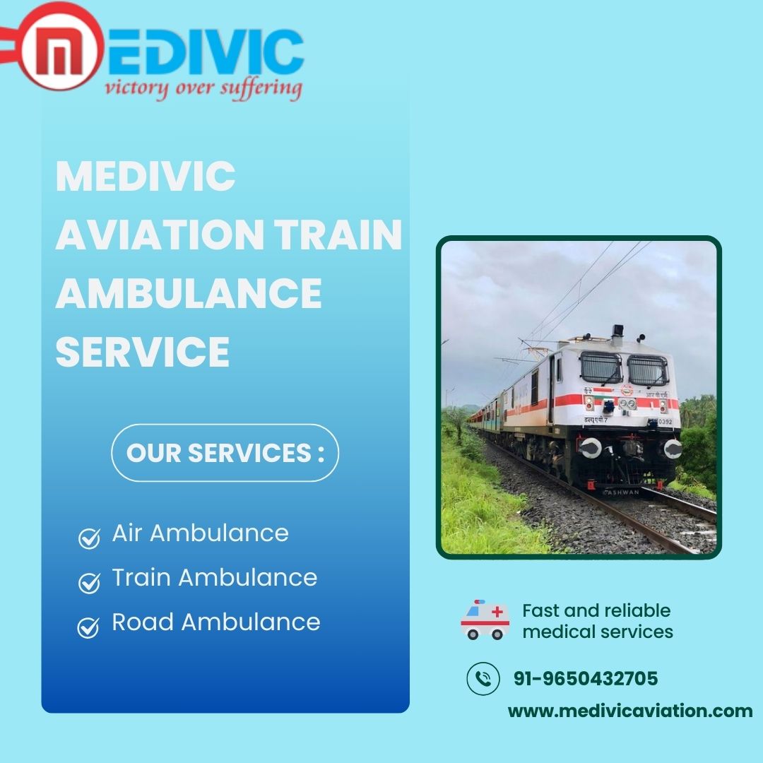 Contact Medivic Aviation Train Ambulance Service in Bangalore for Any Medical Concerns