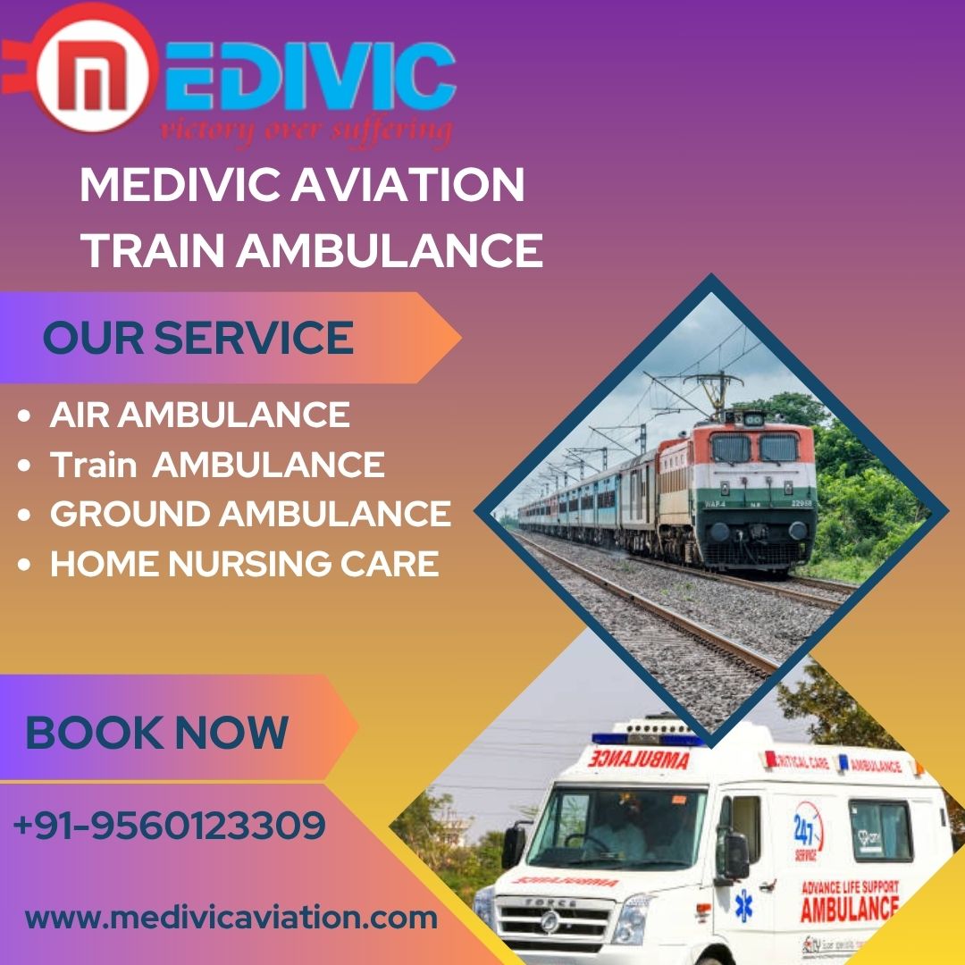 Medivic Aviation Offers Calm Transit for the Critically Sick in Guwahati in its Train Ambulance