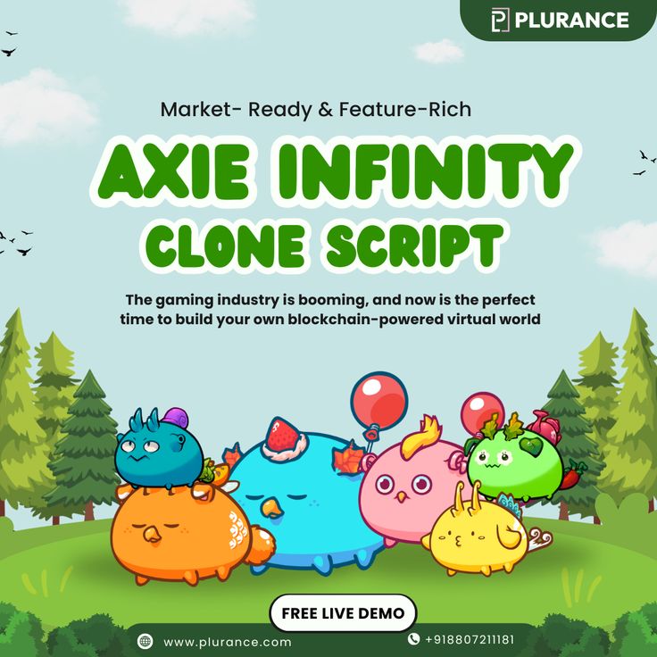 Empower Your P2E Vision with Plurance’s Axie Infinity Clone Script