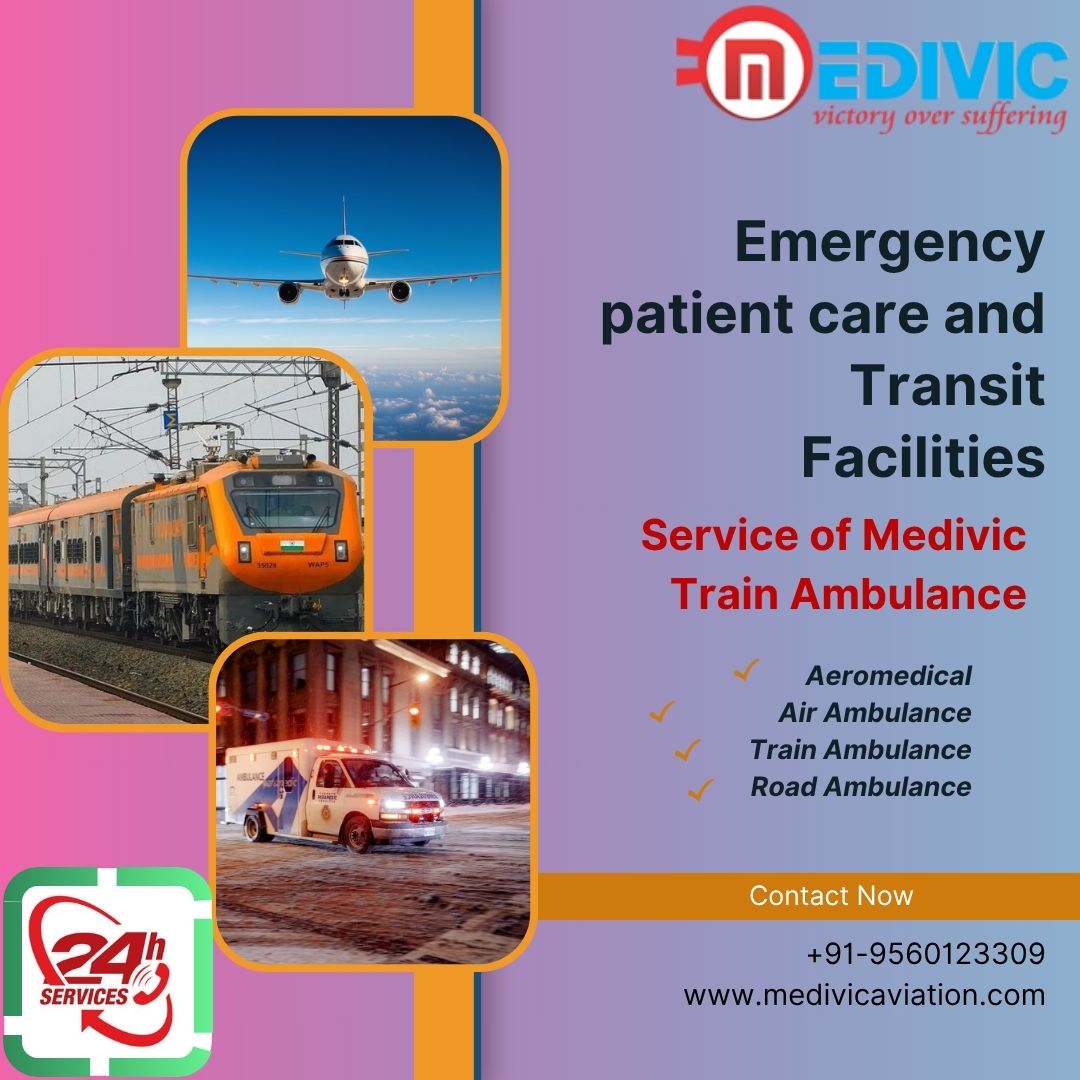 Medivic Aviation has Strong Plans Made for a shift in Jamshedpur in its Train Ambulance