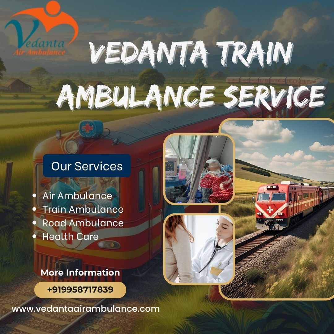 The Ranchi hospital is properly contacted by the Vedanta Train Ambulance